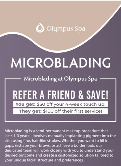 Mircroblading at Olympus Spa - Olympus Spa - Lynnwood